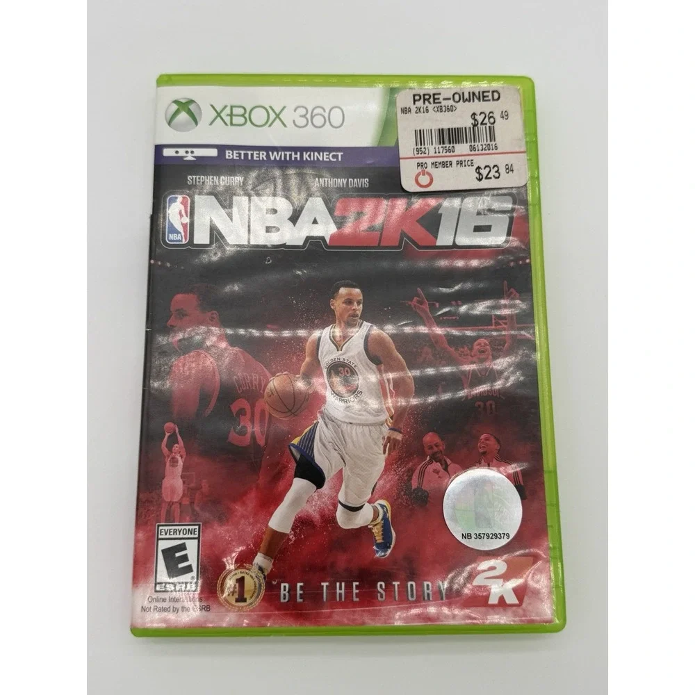 Xbox 360 NBA 2K Basketball Lot 2K8 2K9 2k16 2k17 Complete Tested